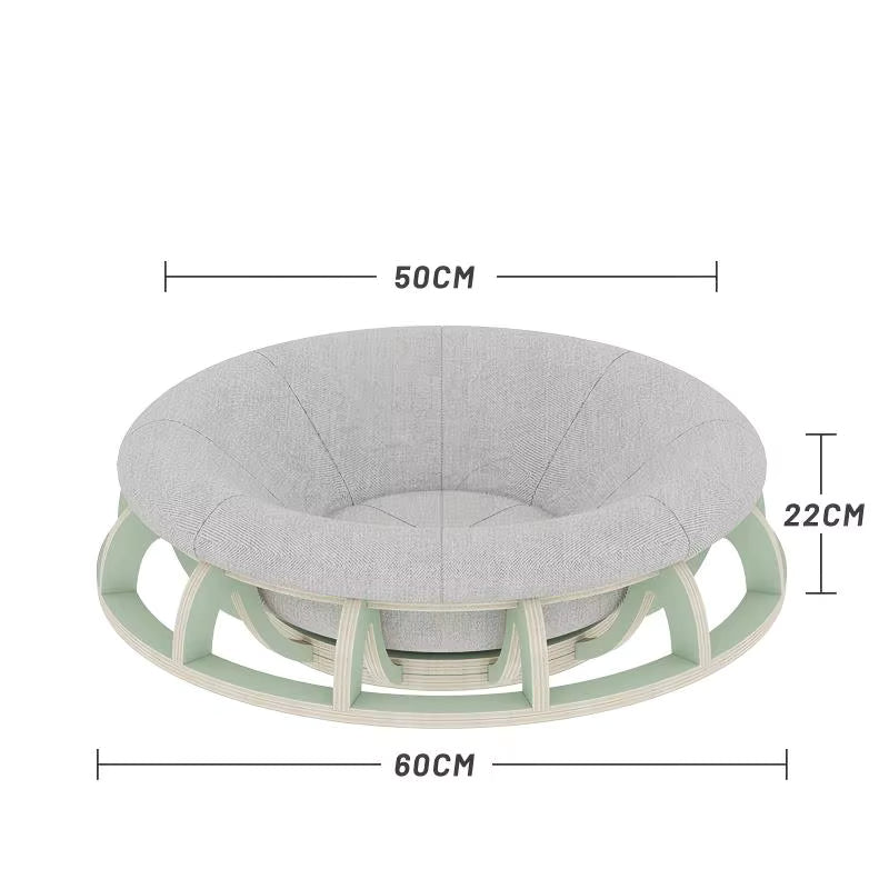 Hot-selling Spinning Cat Bed cat Beds for Indoor Cats Rattan cat Bed cat Bed Luxury cat Radiator Bed cat Bed Mat