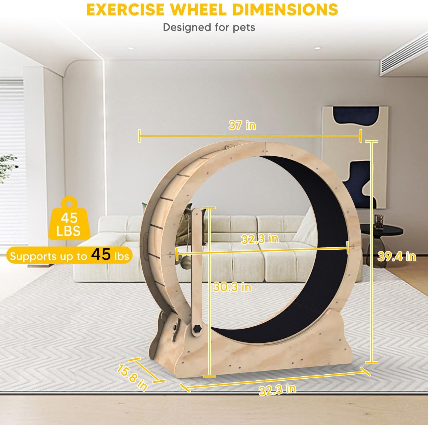 Hot Selling High Quality Interactive Cat Exercise Wheel Funny Sustainable Cat Teaser Treadmill Track Today's Trending Hot Item