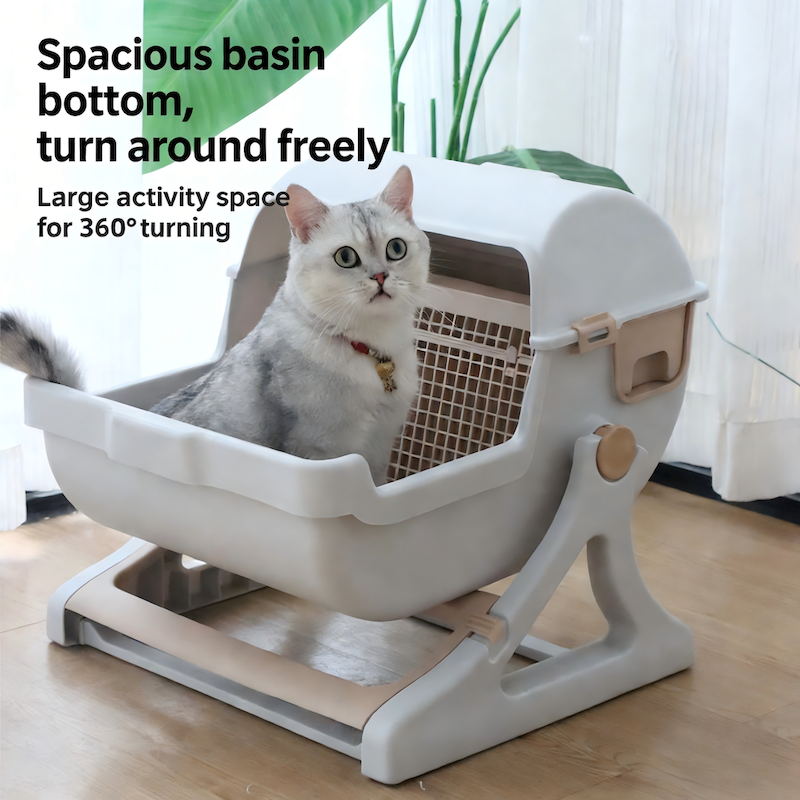 Automatic cat Litter Tray Wholesale Pet Supply Pets Supply cat cat Litter Tray Plastic cat Litter Box cat Furniture