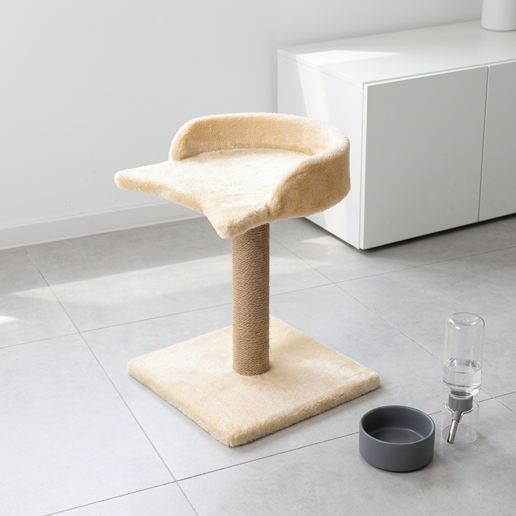 Cat Scratching Post Cat Climbing Frame Vertical Scratcher Large Bed Cat Cotton Nest Cat Tree Jumping Platform
