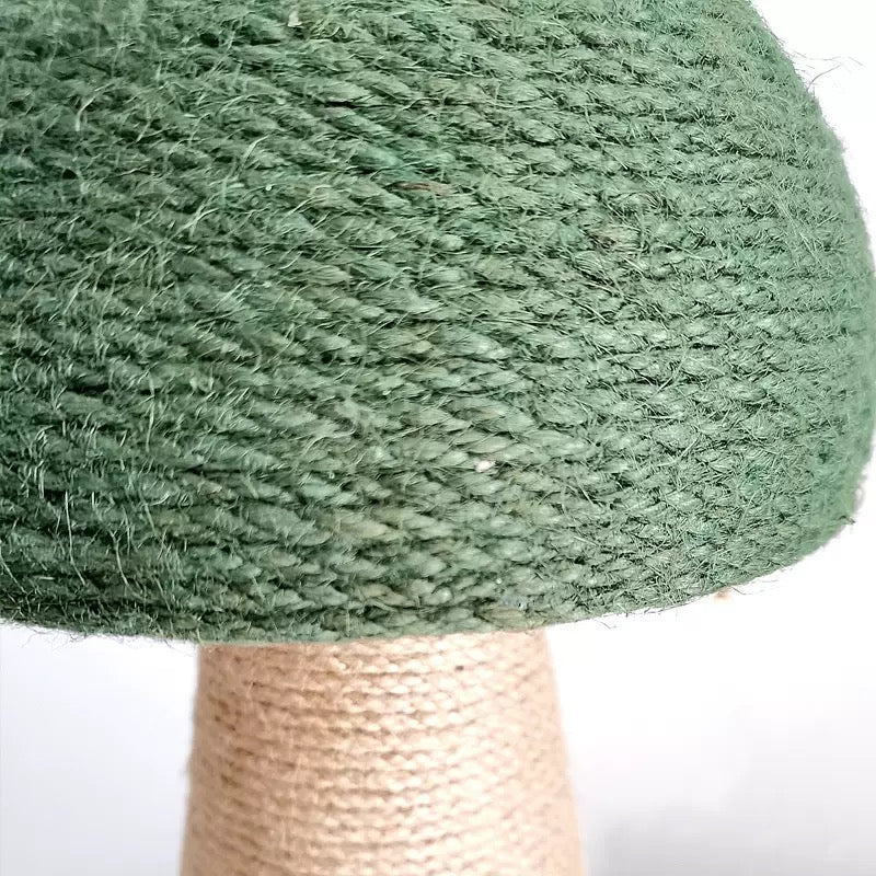 Scratching Post for Cats Mushroom Interactive Plush Pets cat Toys Spring Ball Attractive cat Scratch Toy cat Anti Scratch