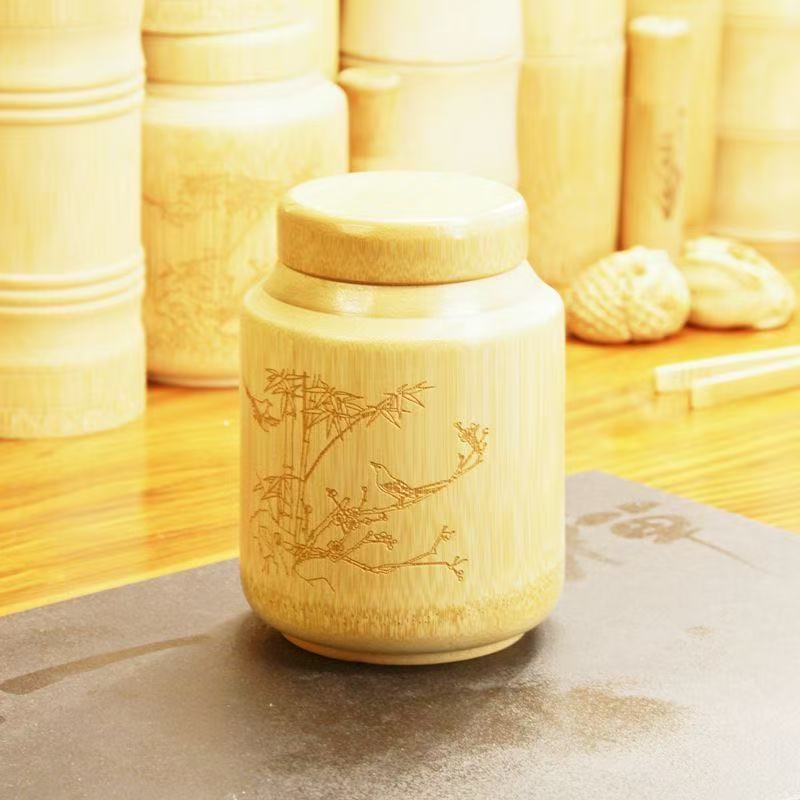 Solid Wood Ash Urn with Custom Pattern, Eco-Friendly Casket Stand, Suitable for Pet Cremation Supplies, Memorial Pet Ash Box