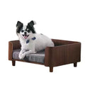 Wooden Dog House Pet Bed Small and Medium Cat Bed Four Seasons Universal Mattress Luxury Odorless Solid Wood Material
