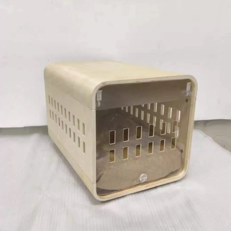 Home Indoor Wooden Ark Dog House New Breathable Solid Wood Pet House Wooden Pet House