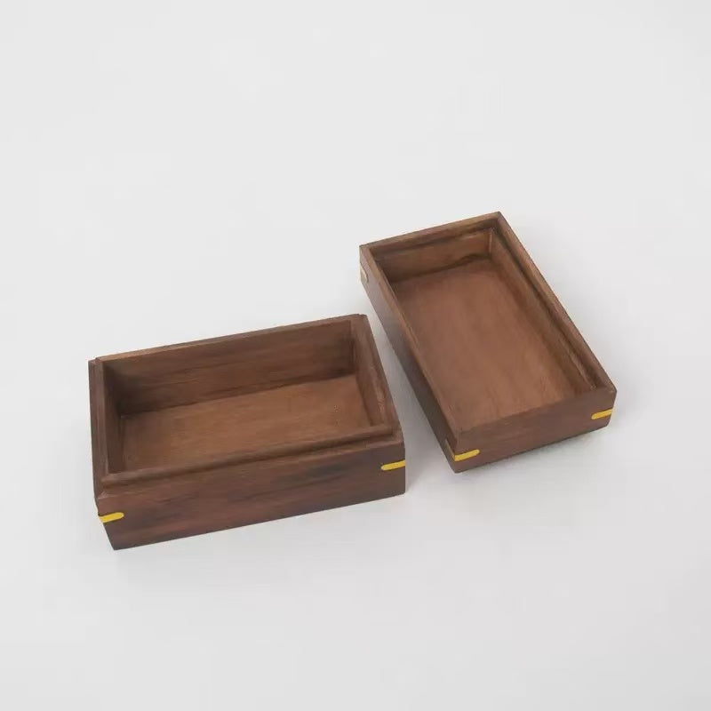 Pet Cremation Wooden Urns Handcrafted with Paw Print Memorial Ashes Urn for Dogs or Cats Wood