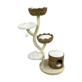 2026 New Model cat Tree House Luxury-inspired cat Tower Tree Solid Wood cat Tree Supports Wholesale